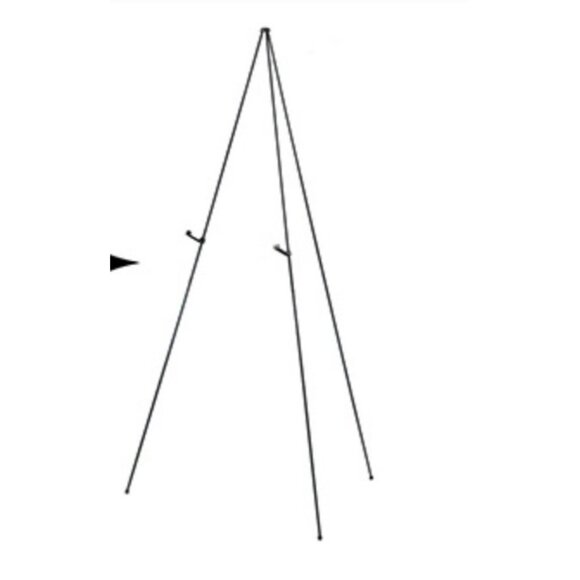 Portable Display Easel Stand Extends Up to 63" High Quality Lightweight Steel - Picture 3 of 4